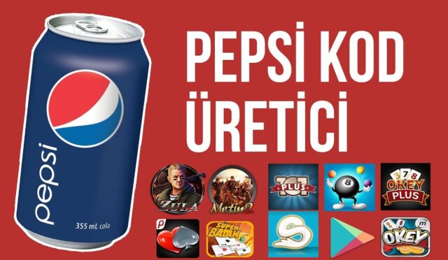 Pepsi Kodu 2023 Haziran Kullanılmamış Pepsi Kodları Şifreleri
