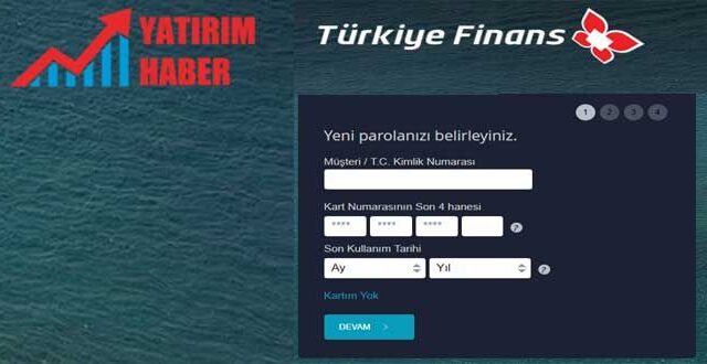 Türkiye Finans İnternet Bankacılığı Açma
