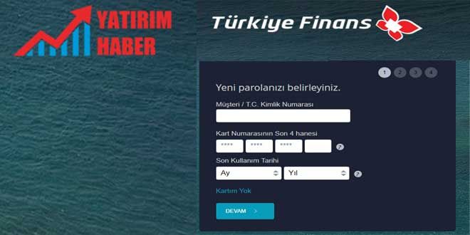 Türkiye Finans İnternet Bankacılığı Açma