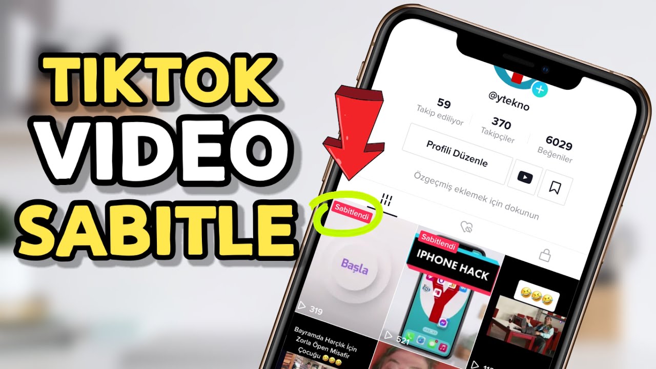 TikTok Video Sabitleme Nasıl Yapılır ?